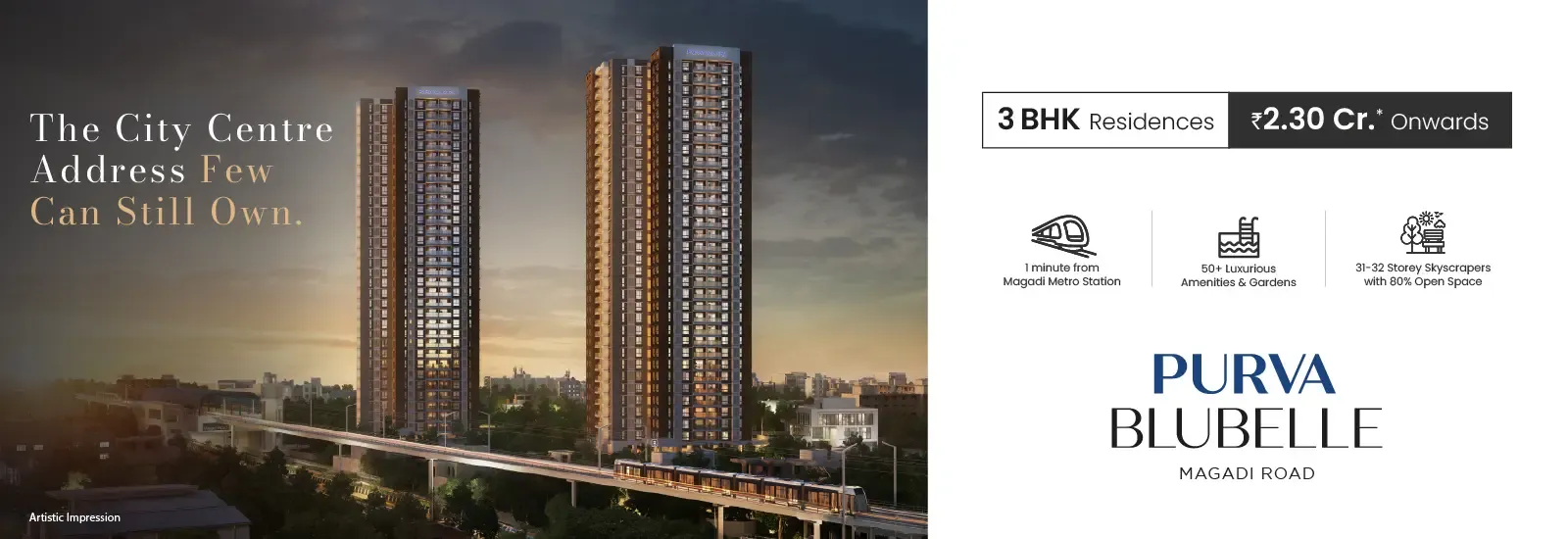 3 BHK apartments in Magadi Road